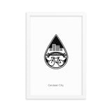 CC Minimalist Line Art Framed Poster