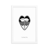 FC Minimalist Line Art Framed poster