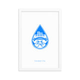 CC Minimalist Line Art Framed Poster