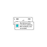 Video Game Item: BOOK Sticker