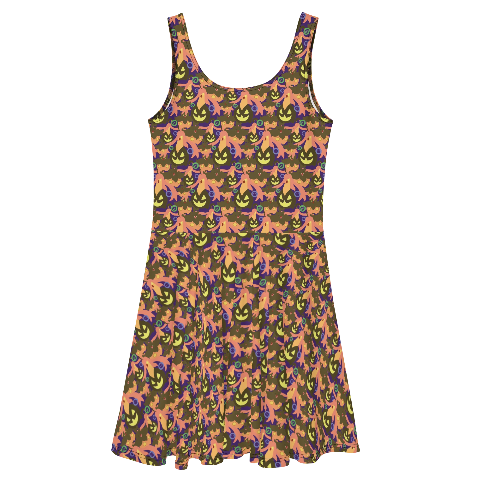 pumpkin skater dress Pumpkins Scoop Skater Dress