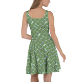 Turtle Shell Skater Dress