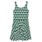 Icy Moth Skater Dress