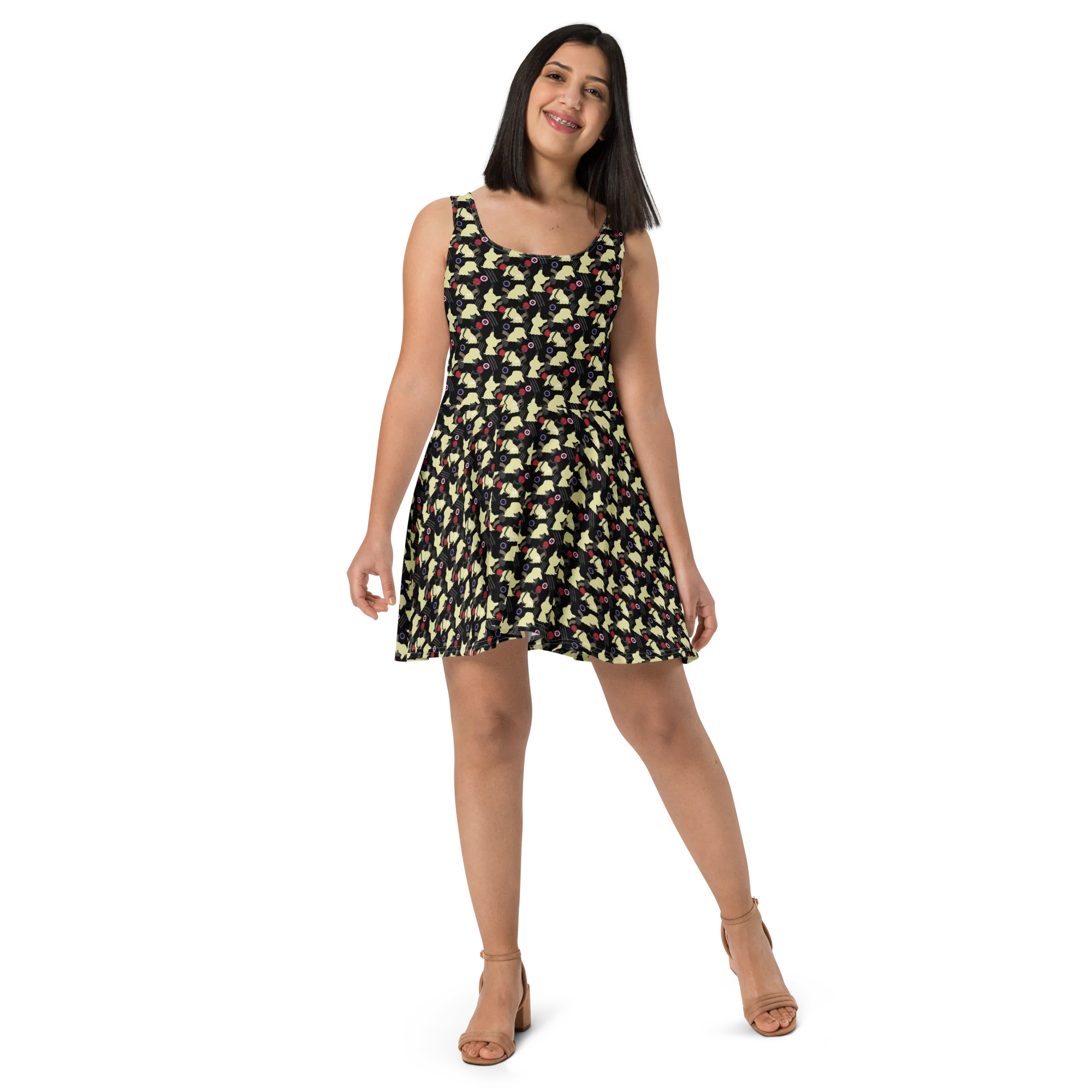 Disguise Skater Dress – Just A Covell Design