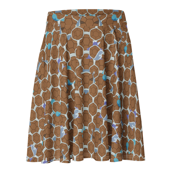 Turtle Shells Skater Skirt