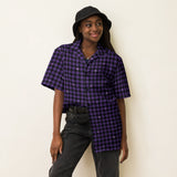 Ghostly Gingham Button-Up Shirt