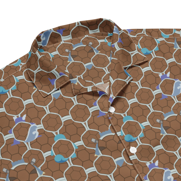 Turtle Shell Button-up Shirt