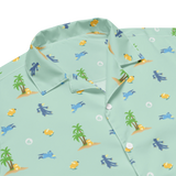 If It Swims Like A Duck Button-Up Shirt