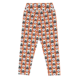 Volcano Moth Yoga Capri Leggings