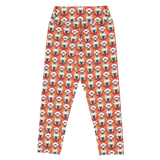 Volcano Moth Yoga Capri Leggings