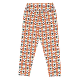 Volcano Moth Yoga Capri Leggings