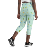 If It Swims Like A Duck Yoga Capri Leggings