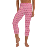 Hearts Yoga Capri Leggings