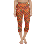 Nine of Diamonds Yoga Capri Leggings