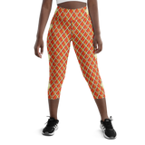 Nine of Diamonds Yoga Capri Leggings