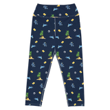 If It Swims Like A Duck Yoga Capri Leggings