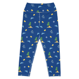 If It Swims Like A Duck Yoga Capri Leggings