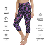 Ghostly Yoga Capri Leggings