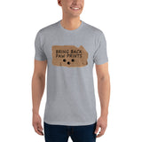 Bring Back Paw Prints Short Sleeve T-shirt